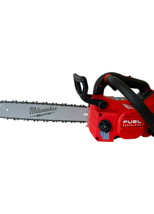 Tronçonneuse à batterie Milwaukee M18 FTCHS35-551 avec poignée supérieure 35 cm + 1x batterie 5,0 Ah + chargeur