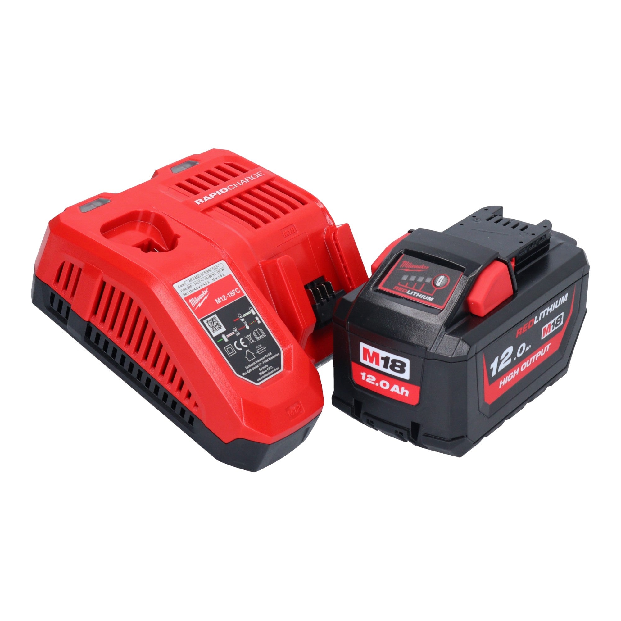 Milwaukee M18 FTHCHS35 112 Akku Einhand Kettensaege 35 cm 1x Akku 12 0 Ah Ladegeraet 3 - toolbrothers