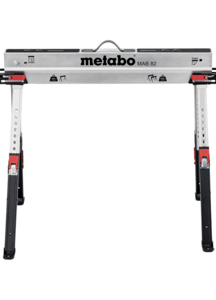 Metabo MAB 82 Kit de chevalet de travail 520 kg 820 mm 2 pièces ( 626990000 )