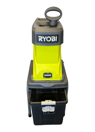 Trituradora eléctrica RYOBI RSH2545B 2500 vatios 45 mm 40 l (5133002512)