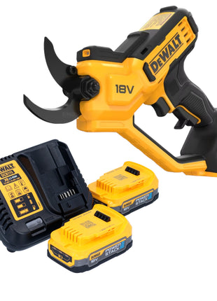 DeWalt DCMPP 568 E2 Elagueur sans fil 18 V 38 mm + 2x Powerstack batterie 1,7 Ah + chargeur