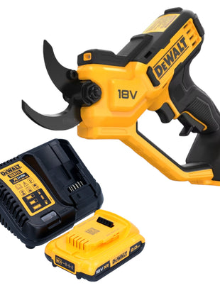 DeWalt DCMPP 568 D1 Elagueur sans fil 18 V 38 mm + 1x batterie 2,0 Ah + chargeur