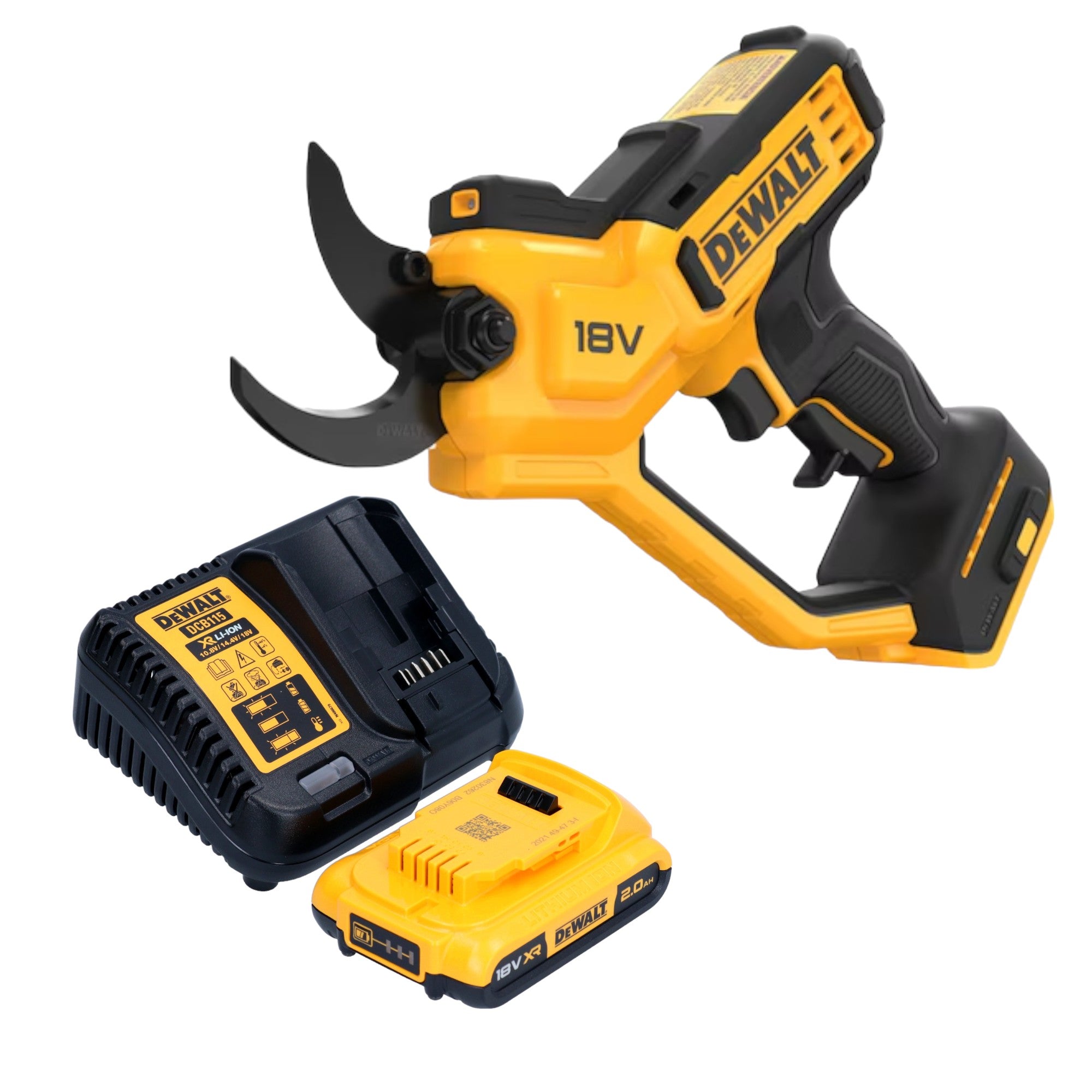 DeWalt DCMPP 568 D1 Akku Astschere 18 V 38 mm 1x Akku 2 0 Ah Ladegeraet 0 - toolbrothers