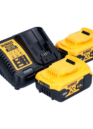 Tijeras de podar a batería DeWalt DCMPP 568 P2 18 V 38 mm + 2x baterías 5,0 Ah + cargador