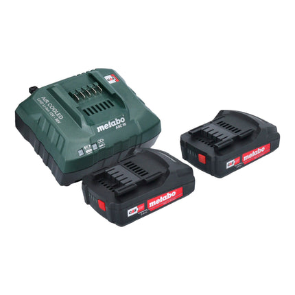 Metabo SSE 18 LTX Compact Akku Reciprosge Sbelsge 18 V 13 mm + 2x batterie 2,0 Ah + chargeur