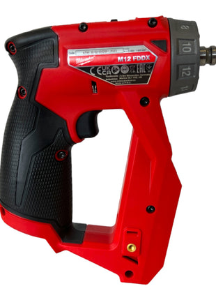 Perceuse-visseuse sans fil Milwaukee M12 FDDXKIT-201X 12V 34 Nm sans balais + 1x batterie 2,0 Ah + boîtier HD - sans chargeur