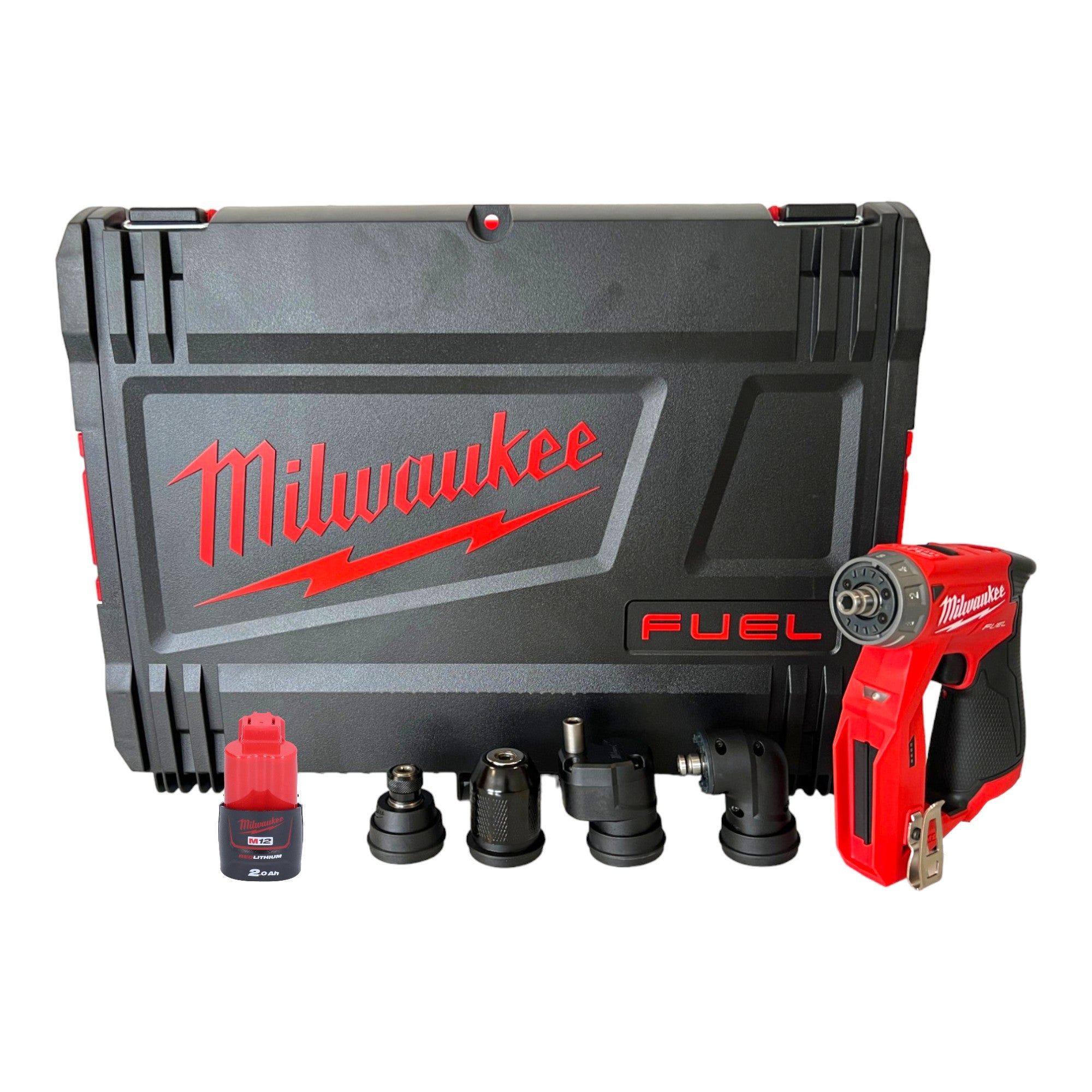 Milwaukee M12 FDDXKIT 201X Akku Bohrschrauber 12V 34 Nm Brushless 1x Akku 2 0 Ah HD Box ohne Ladegeraet 0 - toolbrothers