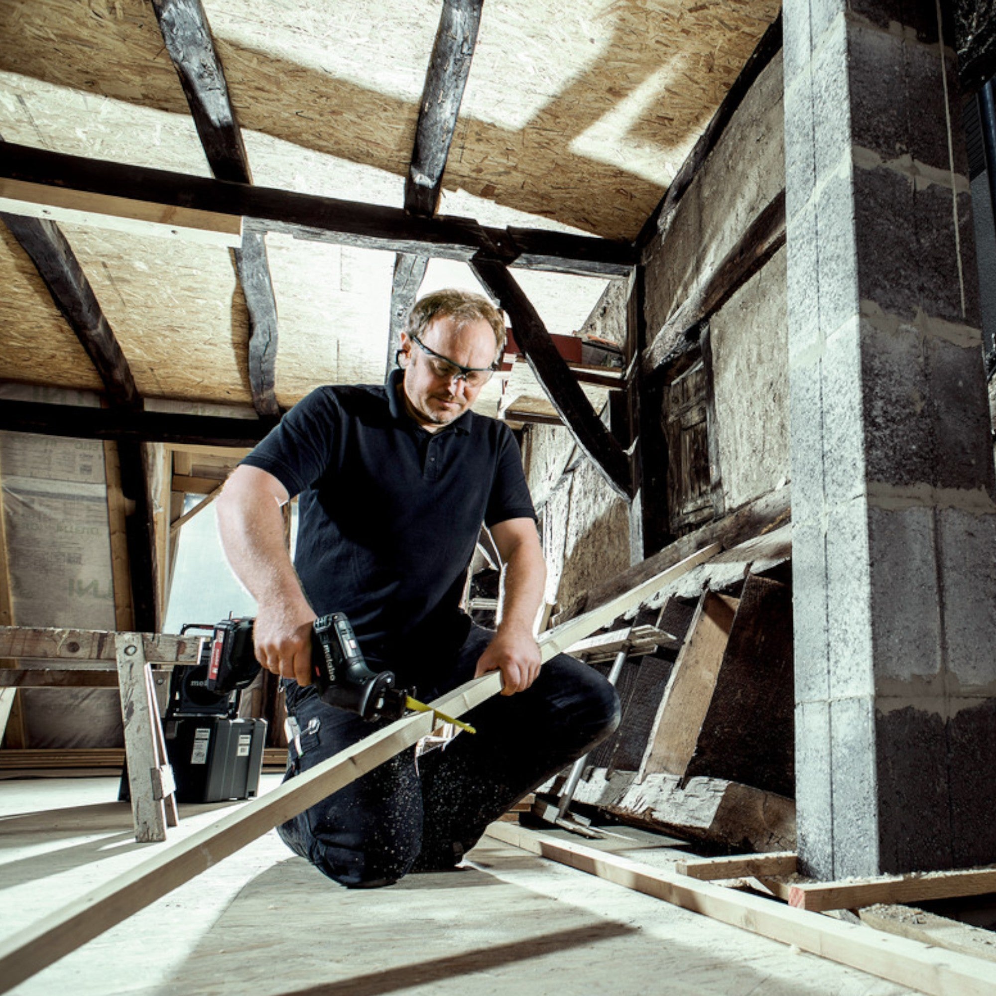 Metabo SSE 18 LTX Compact Akku Reciprosaege Saebelsaege 18 V 13 mm 1x LiHD Akku 4 0 Ah ohne Ladegeraet 4 - toolbrothers