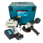 Makita DGA 514 RM1JU1 Meuleuse d'angle sans fil 18 V 125 mm Brushless + 1x batterie 4,0 Ah + chargeur + Makpac