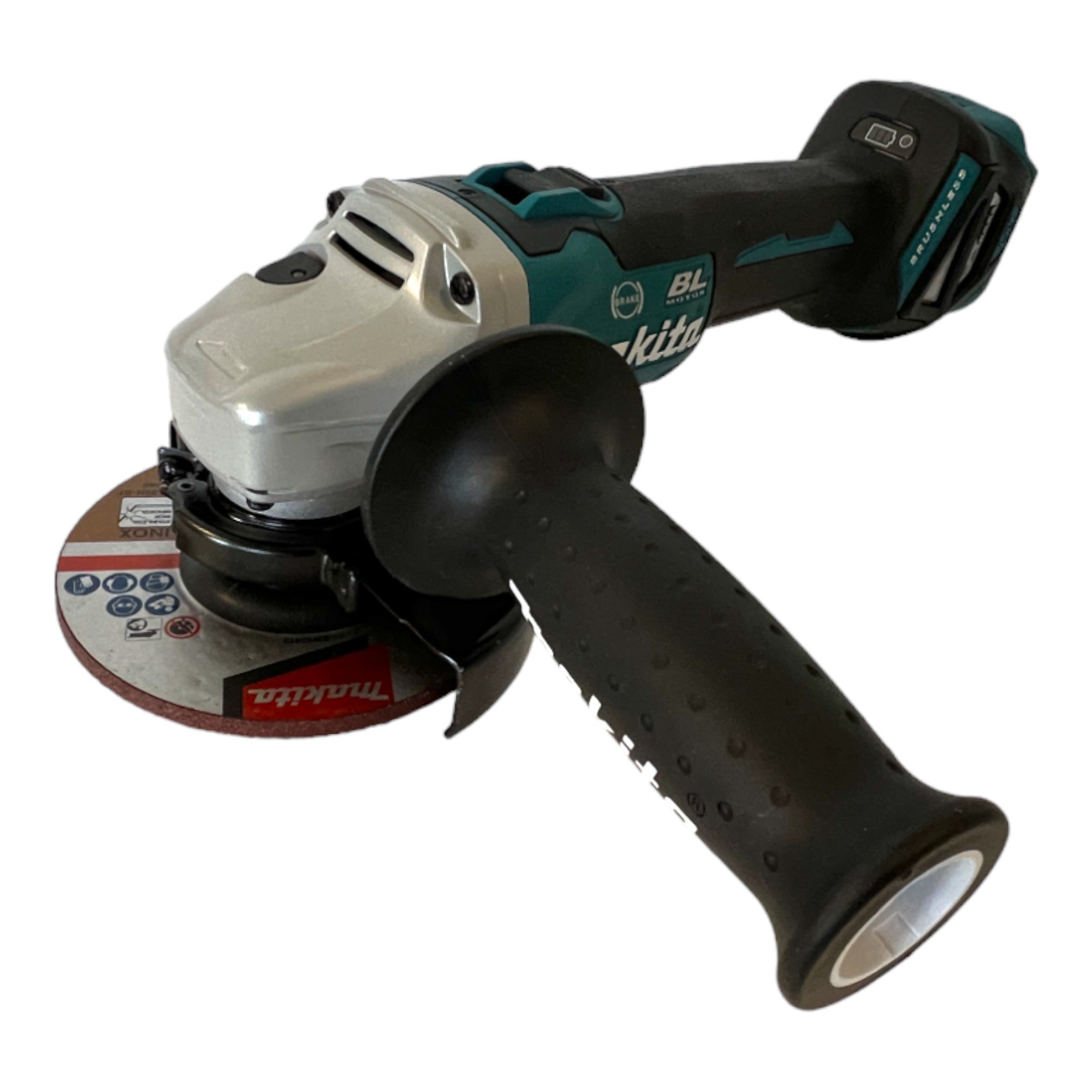 Makita DGA 514 RG1JU1 Akku Winkelschleifer 18 V 125 mm Brushless 1x Akku 6 0 Ah Ladegeraet Makpac 4 - toolbrothers