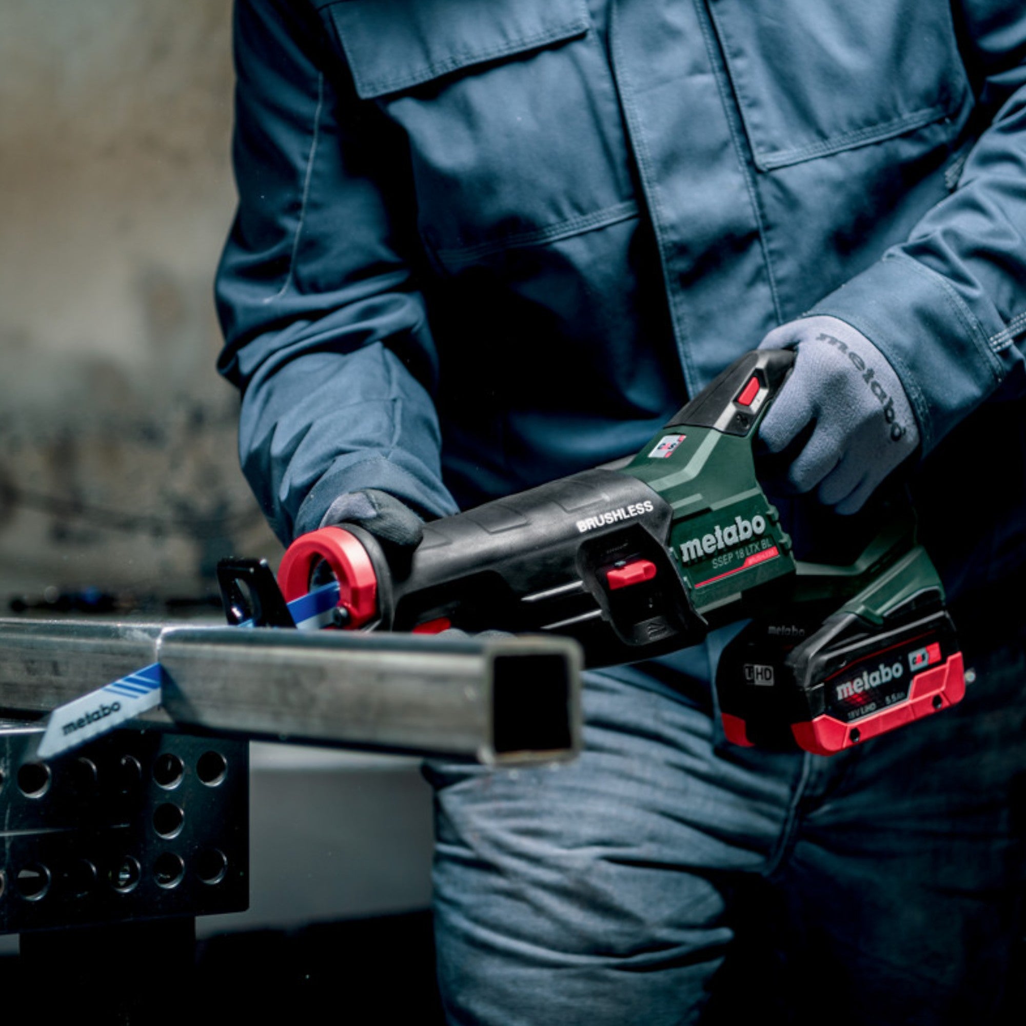 Metabo SSEP 18 LT BL Akku Saebelsaege 18 V 32 mm Brushless 601617840 Metabox ohne Akku ohne Ladegeraet 4 - toolbrothers