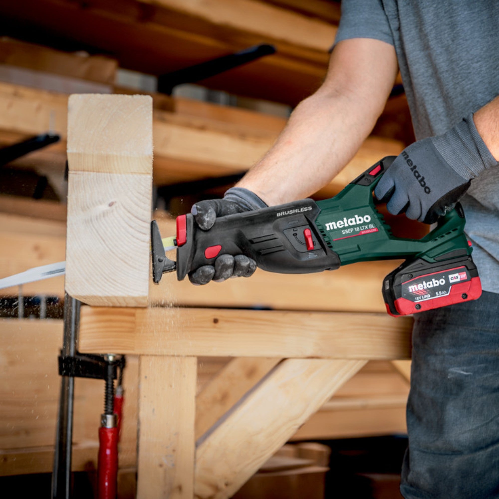 Metabo SSEP 18 LT BL Akku Saebelsaege 18 V 32 mm Brushless 601617850 Solo ohne Akku ohne Ladegeraet 4 - toolbrothers
