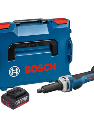 Bosch GGS 18V-23 PLC Professional Meuleuse droite sans fil 18 V Brushless + 1x batterie 4,0 Ah + L-Boxx - sans chargeur