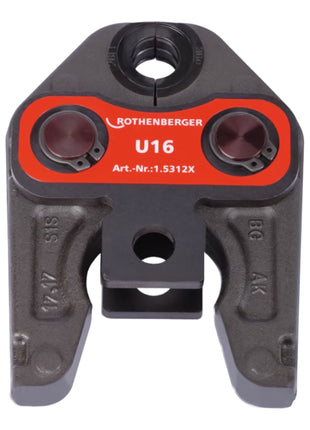 Rothenberger Standard U16 Mâchoire à sertir 16 mm de diamètre nominal ( 015312X )