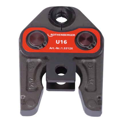 Rothenberger Standard U16 Mâchoire à sertir 16 mm de diamètre nominal ( 015312X )