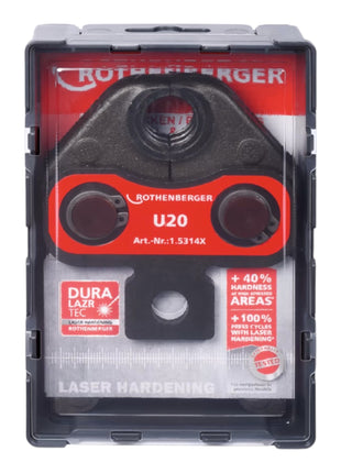 Rothenberger Standard U20 Mâchoire à sertir 20 mm de diamètre nominal ( 015314X )