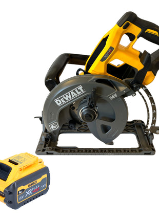 DeWalt DCS 577 N Scie circulaire à main sans fil 54 V FlexVolt 190 mm Brushless + 1x batterie 6,0 Ah - sans chargeur