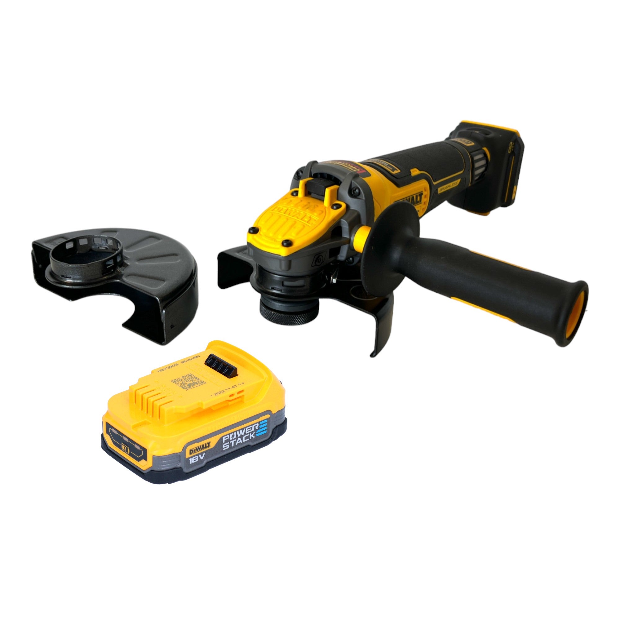 DeWalt DCG 416 VS N Akku Winkelschleifer 18 V 125 mm Brushless 1x PowerStack Akku 1 7 Ah ohne Ladegeraet 0 - toolbrothers