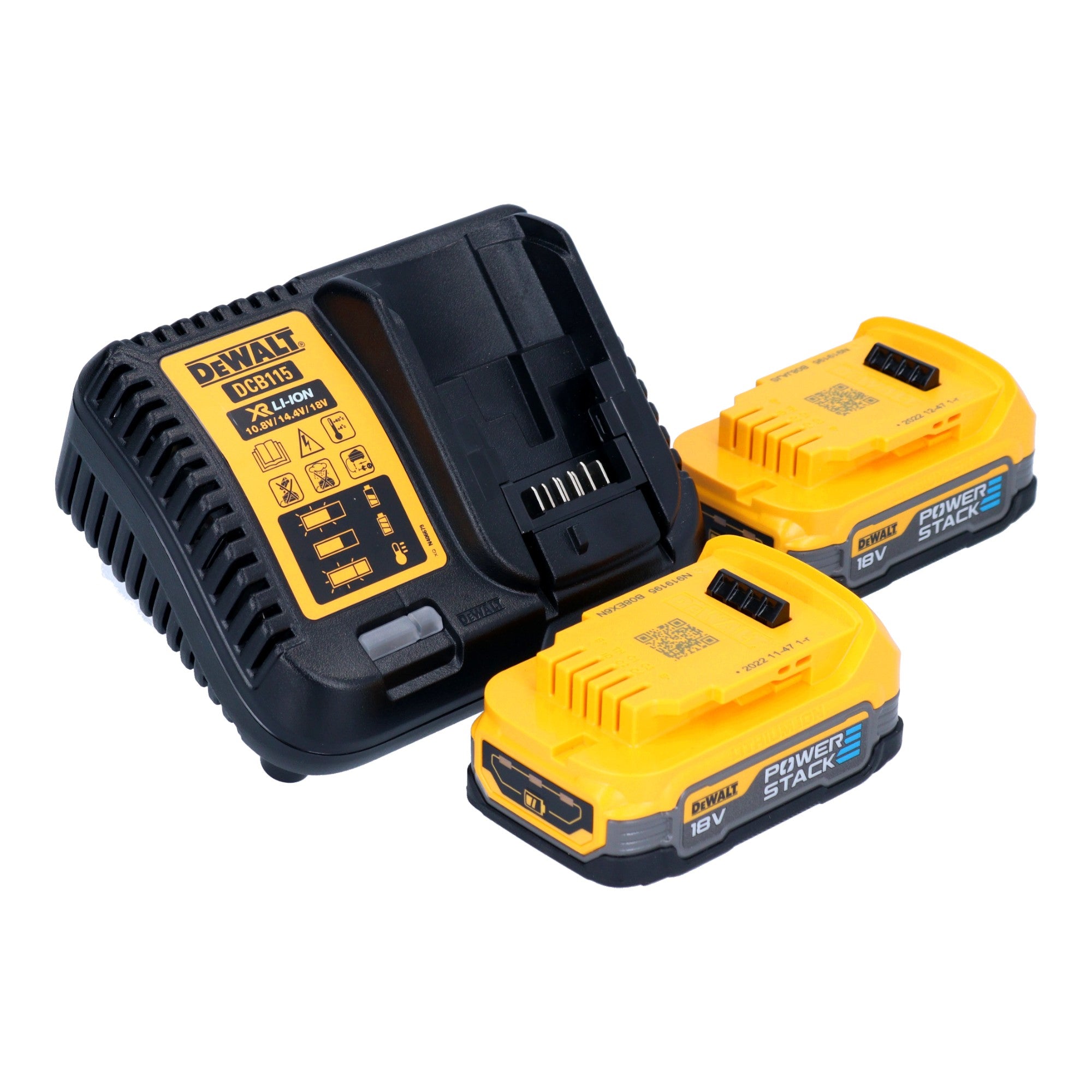 DeWalt DCG 416 VS E2 Akku Winkelschleifer 18 V 125 mm Brushless 2x PowerStack Akku 1 7 Ah Ladegeraet 2 - toolbrothers