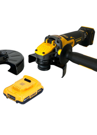 Meuleuse d'angle sur batterie DeWalt DCG 416 VS N 18 V 125 mm sans balais + 1x batterie 2,0 Ah - sans chargeur