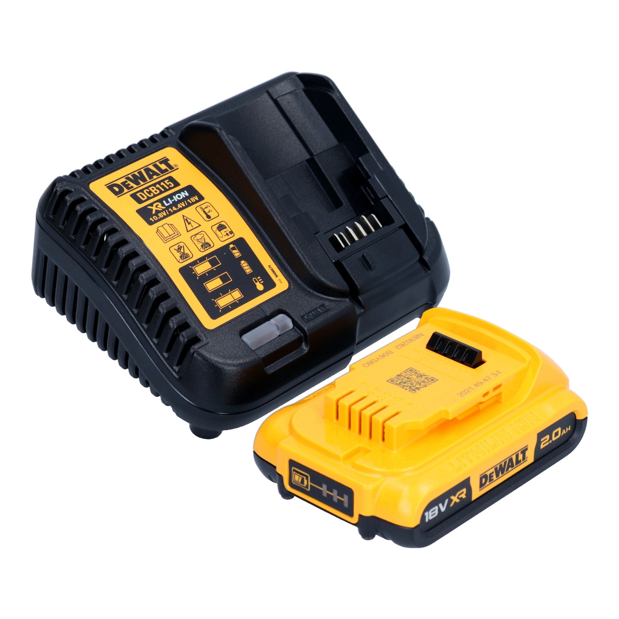 DeWalt DCG 416 VS D1 Akku Winkelschleifer 18 V 125 mm Brushless 1x Akku 2 0 Ah Ladegeraet 2 - toolbrothers