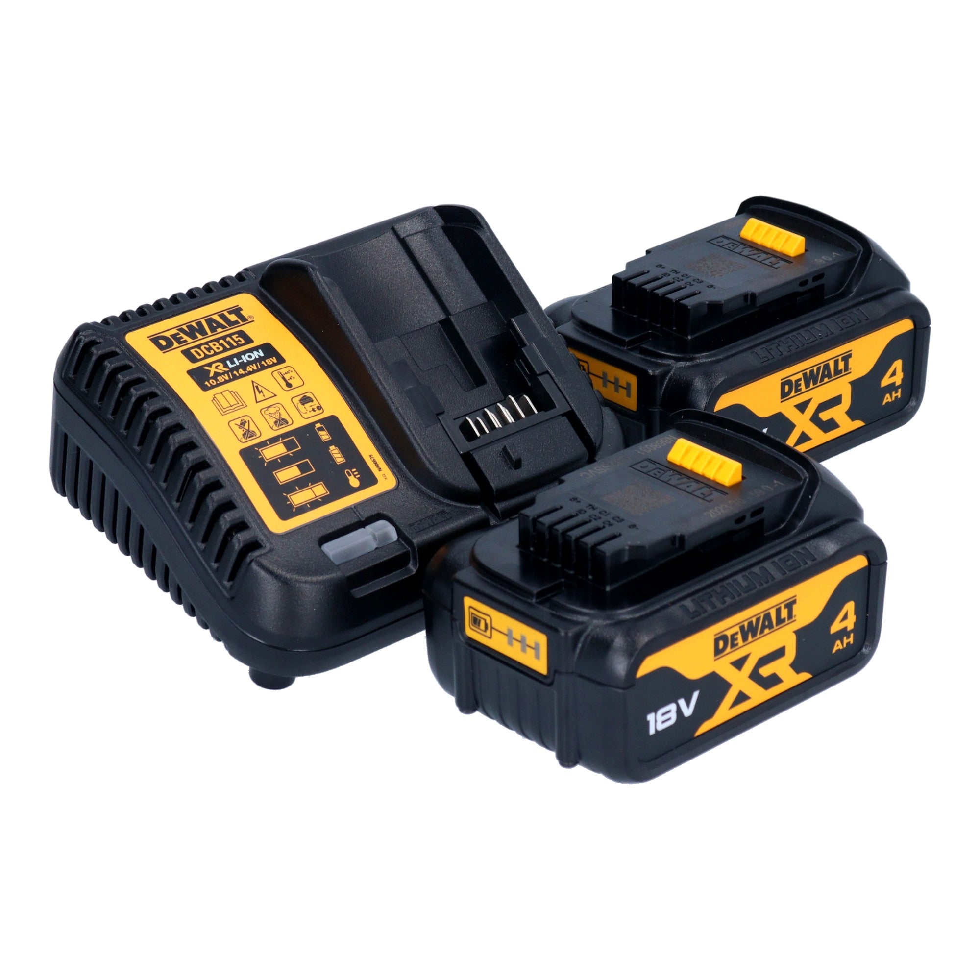 DeWalt DCG 416 VS M2 Akku Winkelschleifer 18 V 125 mm Brushless 2x Akku 4 0 Ah Ladegeraet 2 - toolbrothers