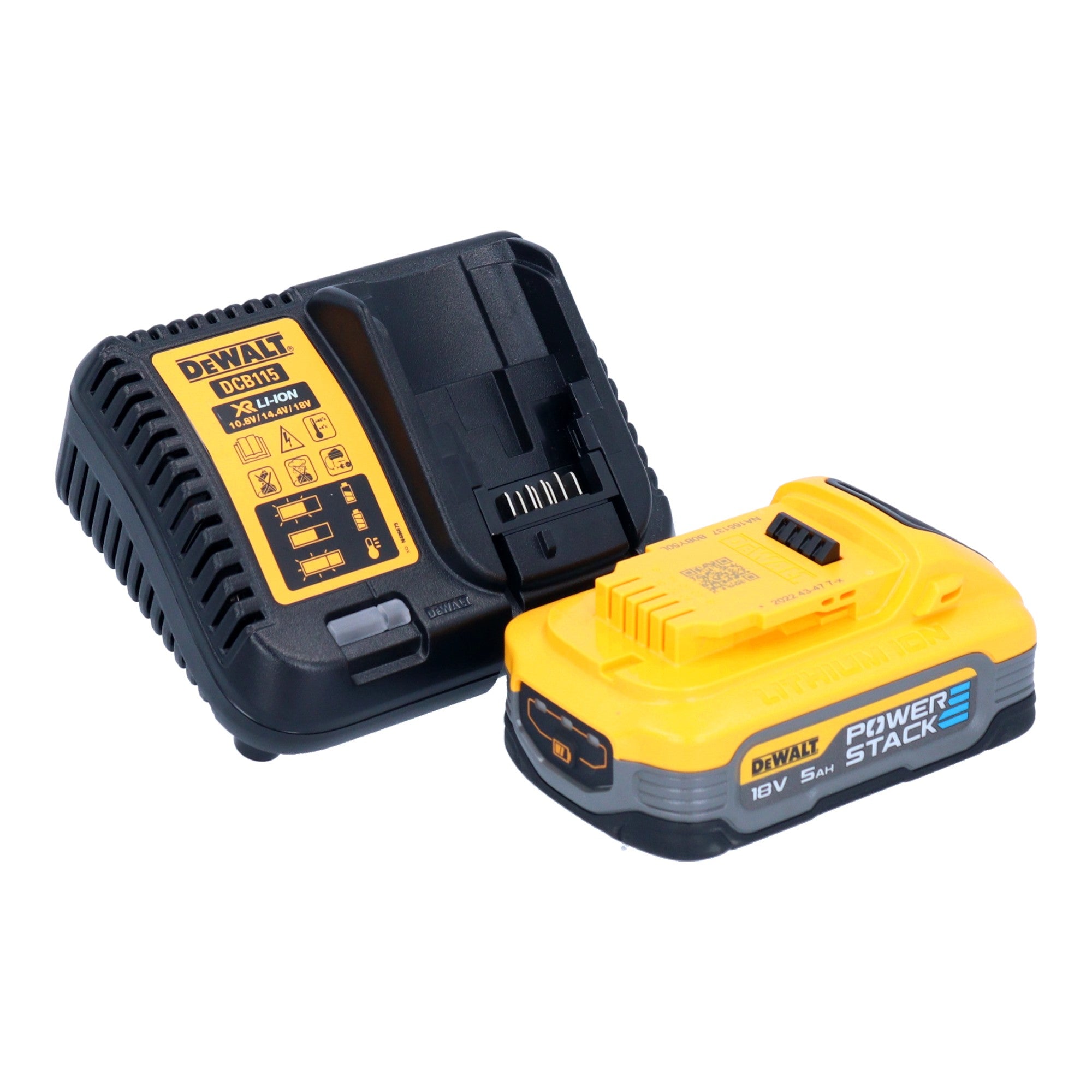 DeWalt DCG 416 VS H1 Akku Winkelschleifer 18 V 125 mm Brushless 1x PowerStack Akku 5 0 Ah Ladegeraet 2 - toolbrothers