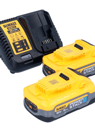 Meuleuse d'angle sur batterie DeWalt DCG 416 VS H2 18 V 125 mm sans balais + 2x batterie PowerStack 5,0 Ah + chargeur