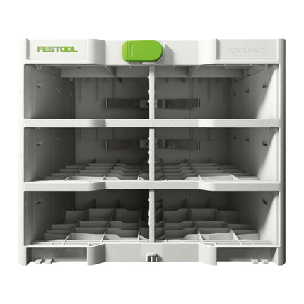 Festool SYS3-RK/6 M 337 Systainer 3 Rack 396 x 296 x 337 mm ( 577807 ) pour tous les Systainer SYS3 S 76 variantes