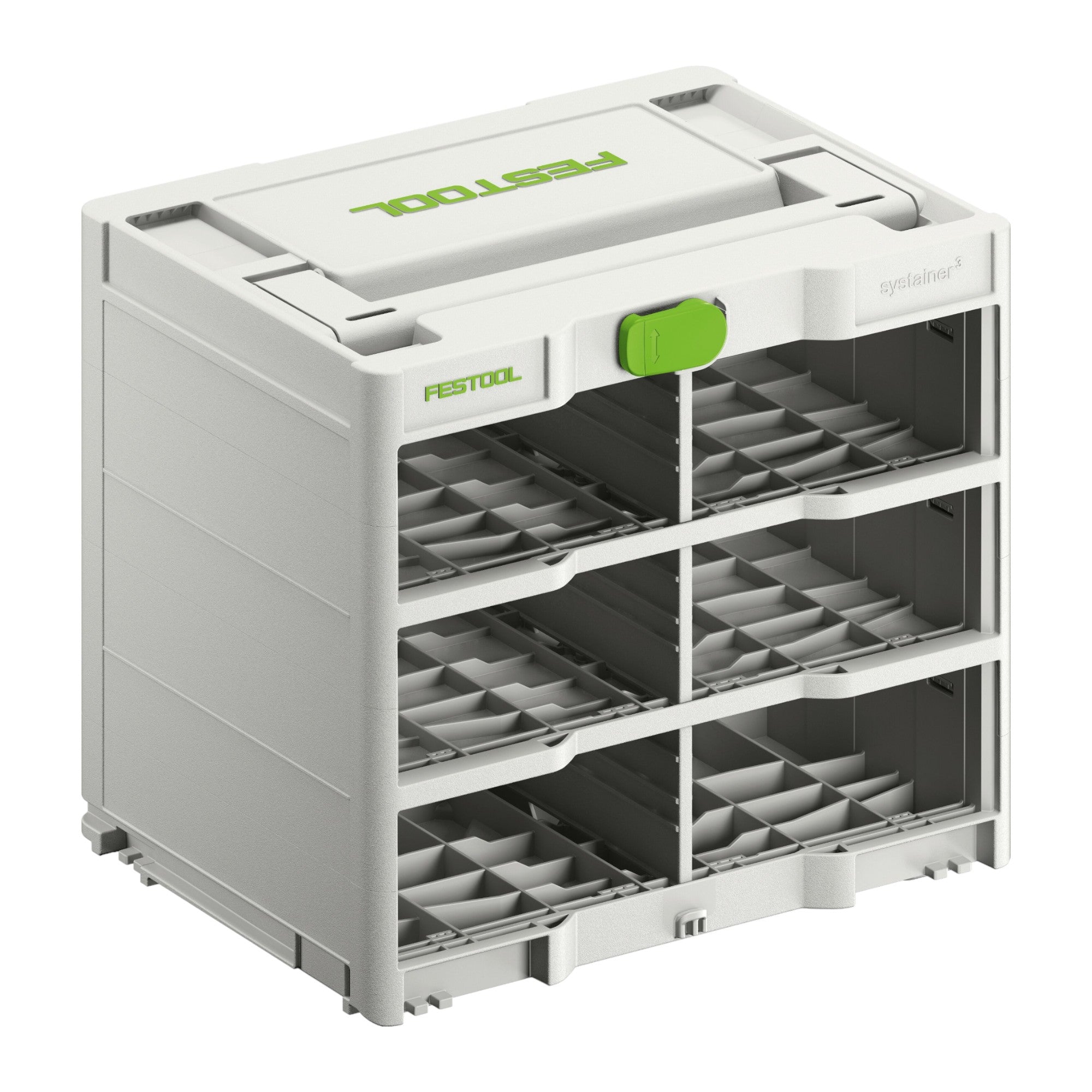 Festool SYS3 RK 6 M 337 Systainer 3 Rack 396 x 296 x 337 mm 577807 fuer alle Systainer SYS3 S 76 Varianten 2 - toolbrothers