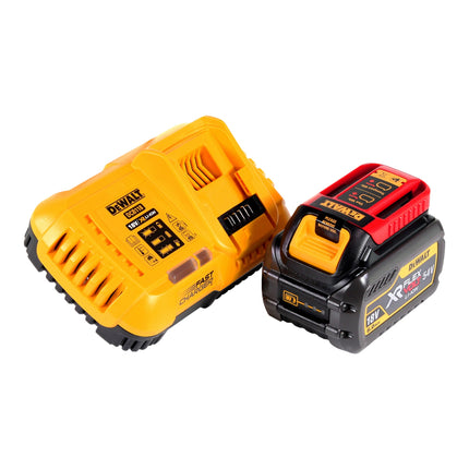 DeWalt DCG 460 T1 Meuleuse d'angle sans fil 54 V 230 mm + 1x batterie 6,0 Ah + chargeur
