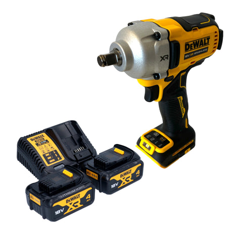 Akumulatorowy klucz udarowy DeWalt DCF 891 D2 18 V 1084 Nm 1/2" bezszczotkowy + 2x akumulator 4,0 Ah + ładowarka