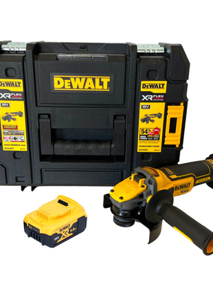 DeWalt DCG 409 NT Akku Winkelschleifer 18 V 125 mm Brushless + 1x Akku 5,0 Ah + TSTAK - ohne Ladegerät