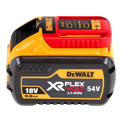 DeWalt DCG 460 N Meuleuse d'angle sans fil 54 V 230 mm + 1x batterie 9,0 Ah - sans chargeur