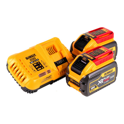 DeWalt DCG 460 X2 Meuleuse d'angle sans fil 54 V 230 mm + 2x batterie 9,0 Ah + chargeur