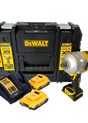 DeWalt DCF 961 D2T Clé à choc 18 V 1632 Nm 1/2'' Brushless + 2x batterie 2,0 Ah + chargeur + TSTAK