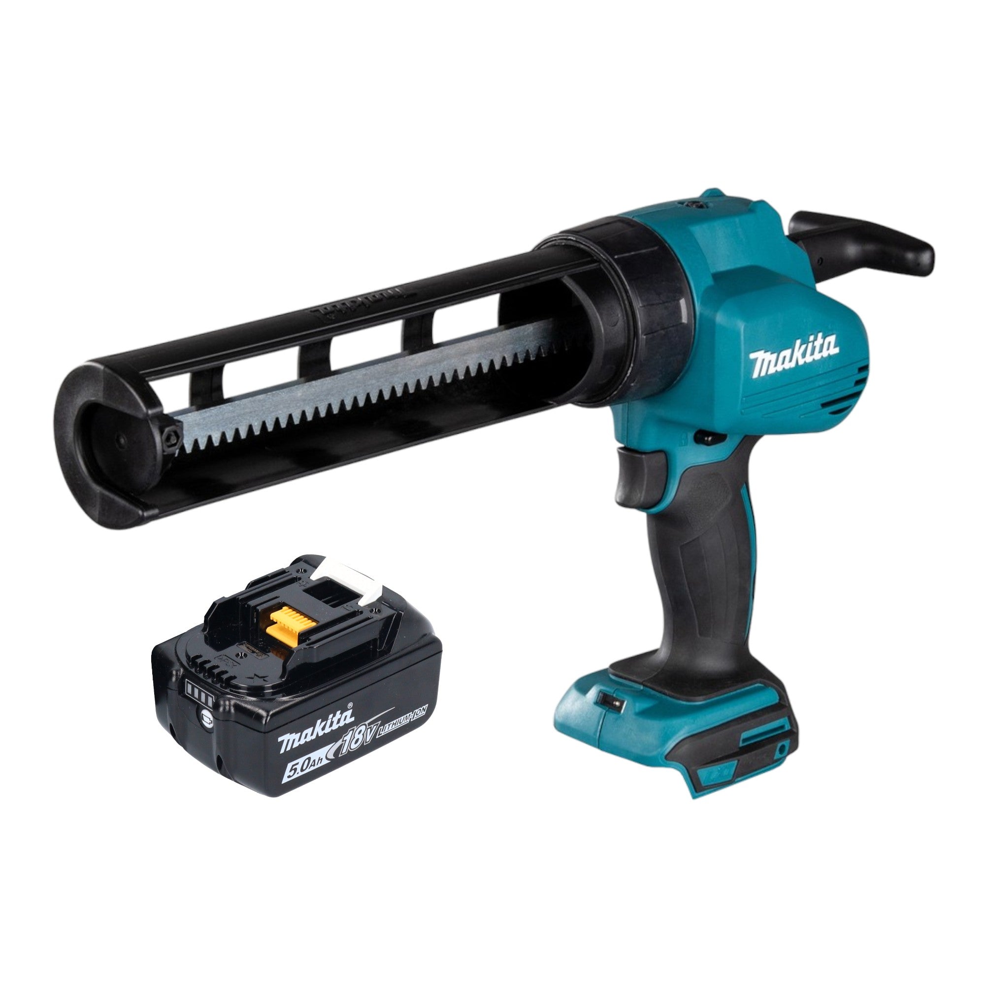 Makita DCG 180 T1 Akku Kartuschenpistole 18 V 1x Akku 5 0 Ah ohne Ladegeraet 0 - toolbrothers