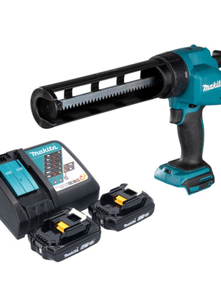 Akumulatorowy pistolet na kartusze Makita DCG 180 RA 18 V + 2x akumulator 2,0 Ah + ładowarka