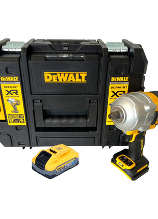 DeWalt DCF 961 NT Clé à choc sans fil 18 V 1632 Nm 1/2" Brushless + 1x batterie Powerstack 5,0 Ah + TSTAK - sans chargeur