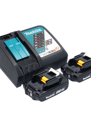 Hervidor de batería Makita DKT 360 RA2 36 V (2x 18 V) 0,8 L + 2x batería 2,0 Ah + cargador