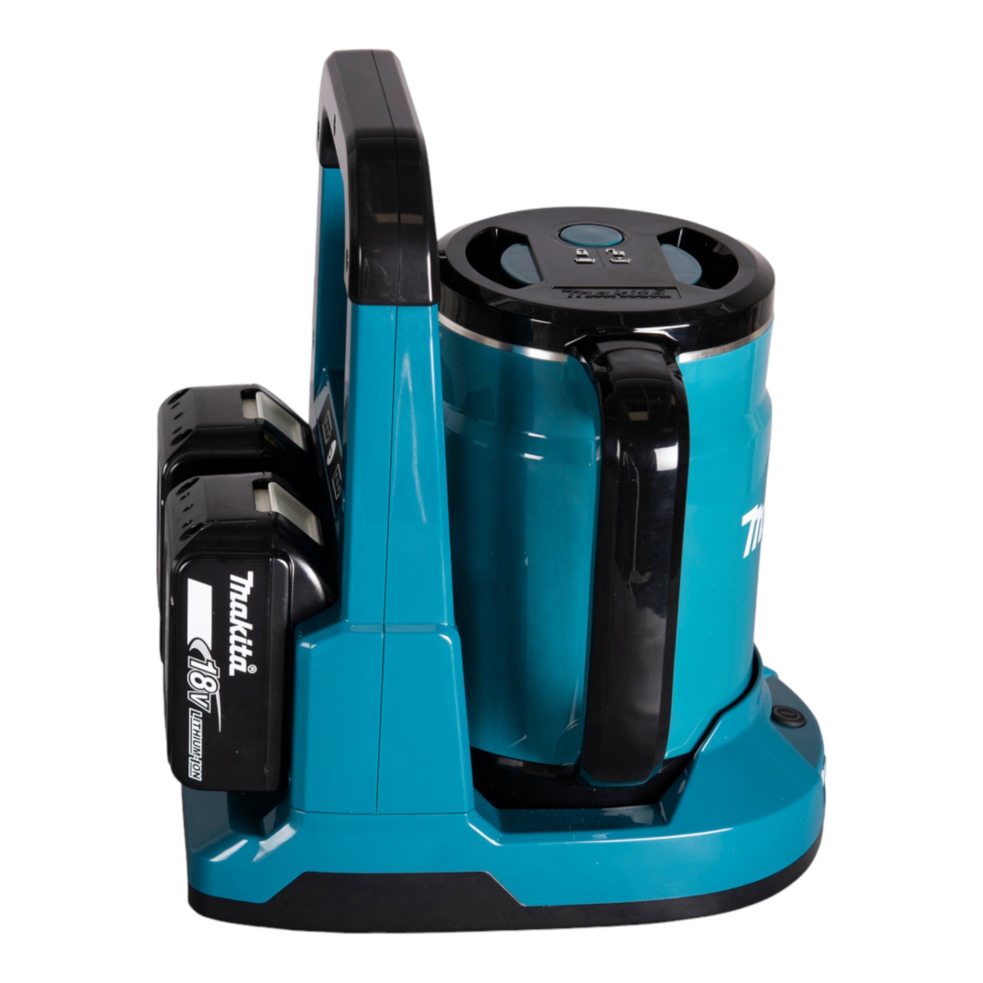 Makita DKT 360 PT2 Akku Wasserkocher 36 V 2x 18 V 0 8 L 2x Akku 5 0 Ah Doppelladegeraet 4 - toolbrothers