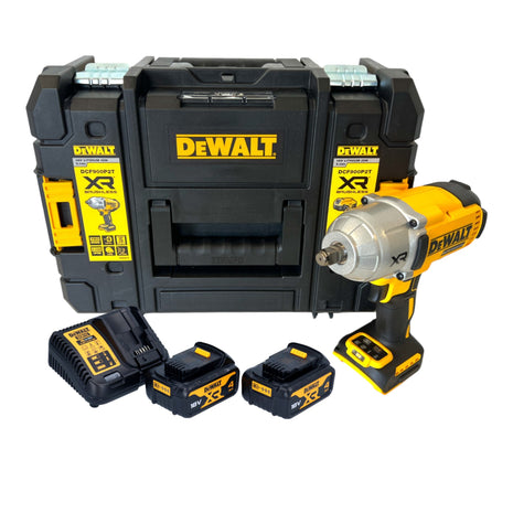 DeWalt DCF 900 M2T Akku Schlagschrauber 18 V 1396 Nm 1/2" + 2x Akku 4,0 Ah + Ladegerät + TSTAK