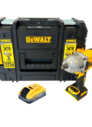 Clé à chocs sans fil DeWalt DCF 900 NT 18 V 1396 Nm 1/2" + 1x batterie Powerstack 5,0 Ah + TSTAK - sans chargeur