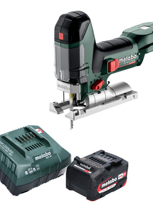 Metabo ST 18 LT 130 BL Scie sauteuse sans fil 18 V 130 mm Brushless + 1x batterie 4,0 Ah + chargeur