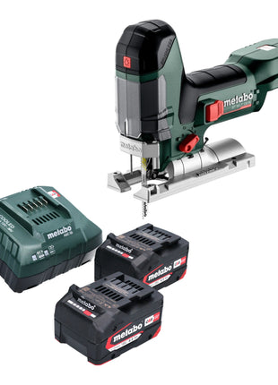 Metabo ST 18 LT 130 BL Scie sauteuse sans fil 18 V 130 mm Brushless + 2x batterie 4,0 Ah + chargeur