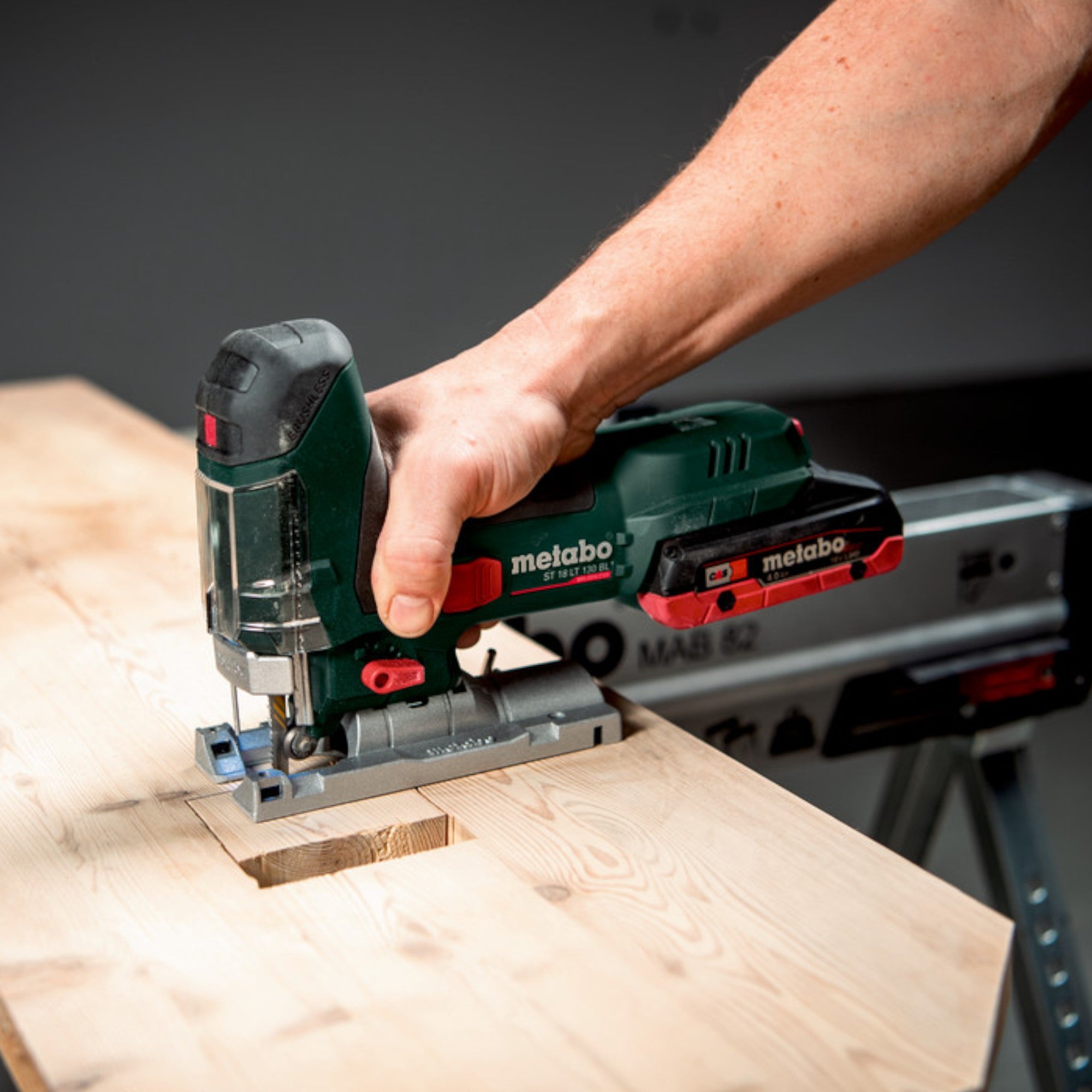 Metabo ST 18 LT 130 BL Akku Stichsaege 18 V 130 mm Brushless 1x LiHD Akku 4 0 Ah ohne Ladegeraet 4 - toolbrothers