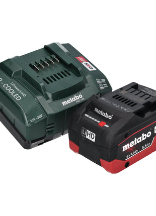 Scie sauteuse Metabo ST 18 LT 130 BL sans balais 18 V 130 mm + 1 batterie LiHD 5,5 Ah + chargeur