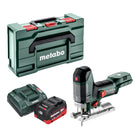 Metabo ST 18 LT 130 BL Scie sauteuse sans fil 18 V 130 mm Brushless + 1x batterie LiHD 5,5 Ah + chargeur + Metabox