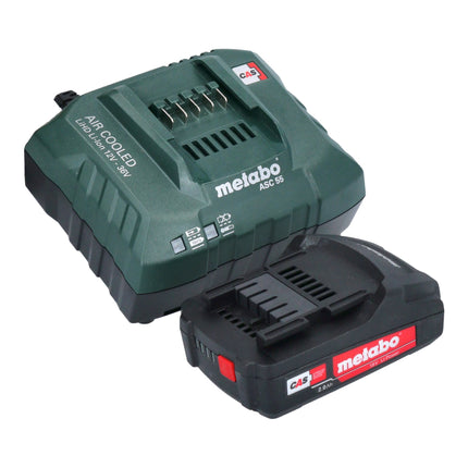 Metabo ST 18 L 90 Scie sauteuse sans fil 18 V 90 mm + 1x batterie 2,0 Ah + chargeur + Metabox