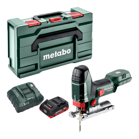 Wyrzynarka akumulatorowa Metabo ST 18 L 90 18 V 90 mm + 1x akumulator LiHD 4,0 Ah + ładowarka + metabox